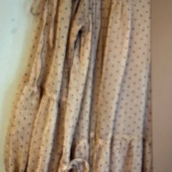 NWT Nordstrom Moon River Polka Dot Print Boho Mini Dress Tunic - Picture 2 of 2